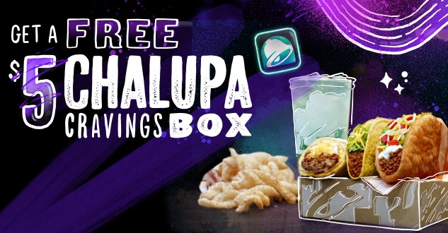 Taco Bell $5 Cravings Box