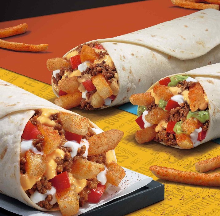 The most popular Taco Bell burritos