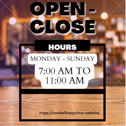 teco -bell hours